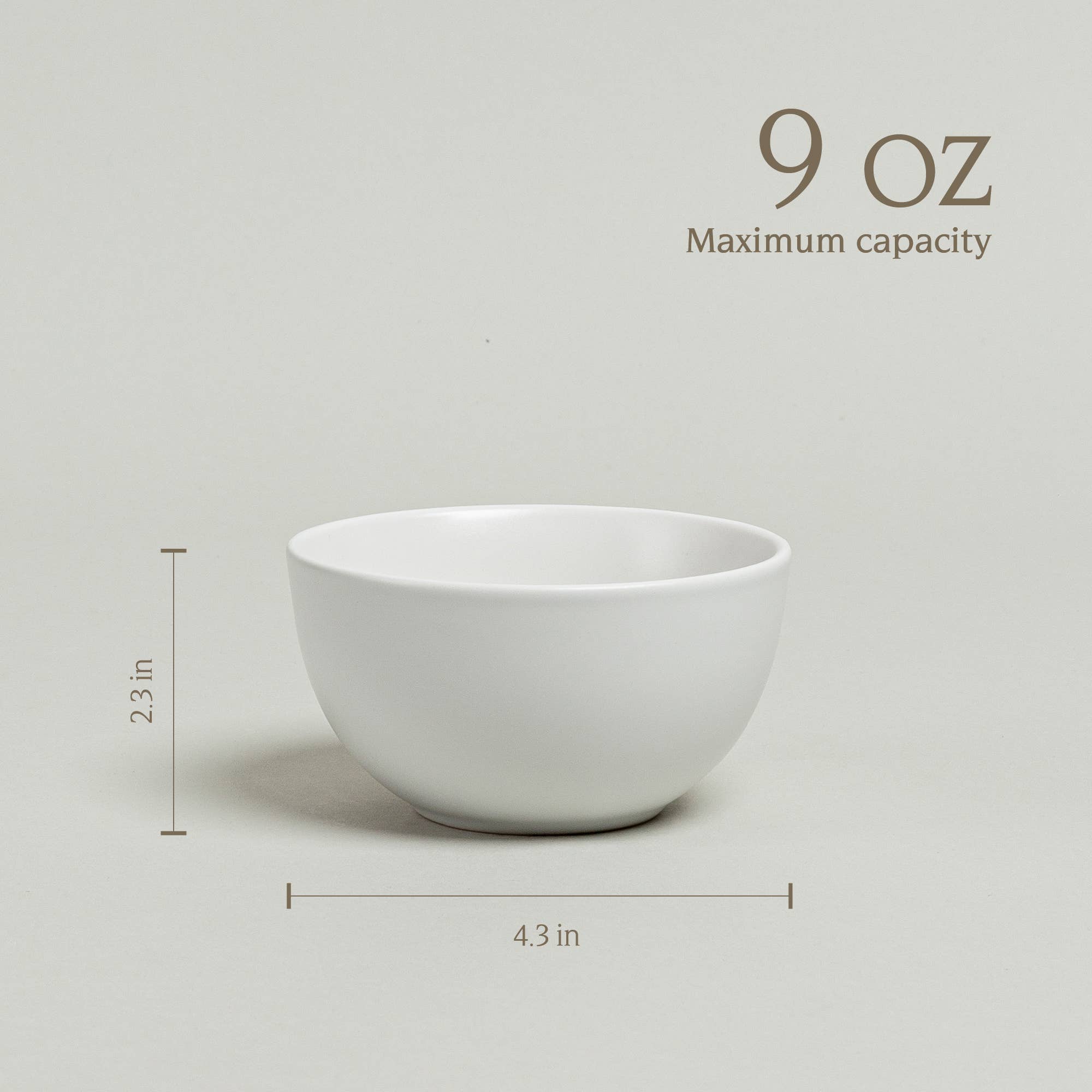 Fog Blue Mini Stoneware Bowls Hosting Essential– Set of 4, 9oz for wholesale on Faire12