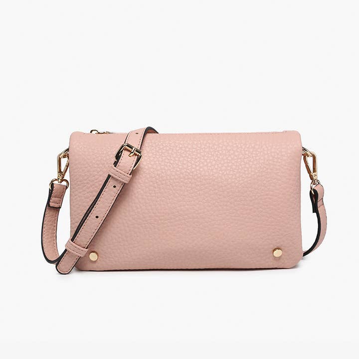 Jen & Co. - Wholesale Crossbody Bag - Women's - M2672 Phiona Studded Flapover Crossbody2