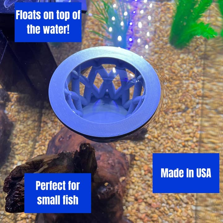 Chatelet - Wholesale Pet Bowl - Cat/Dog - Chatelet Aquarium Fish Feeding Cage | Small Fish Feed Cage | Floats at Surface & Keeps Larger Fish Out | Made in USA7