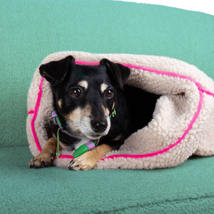 Teddy Dream Pink Sleeping Bag voor wholesale door Dog with a Mission