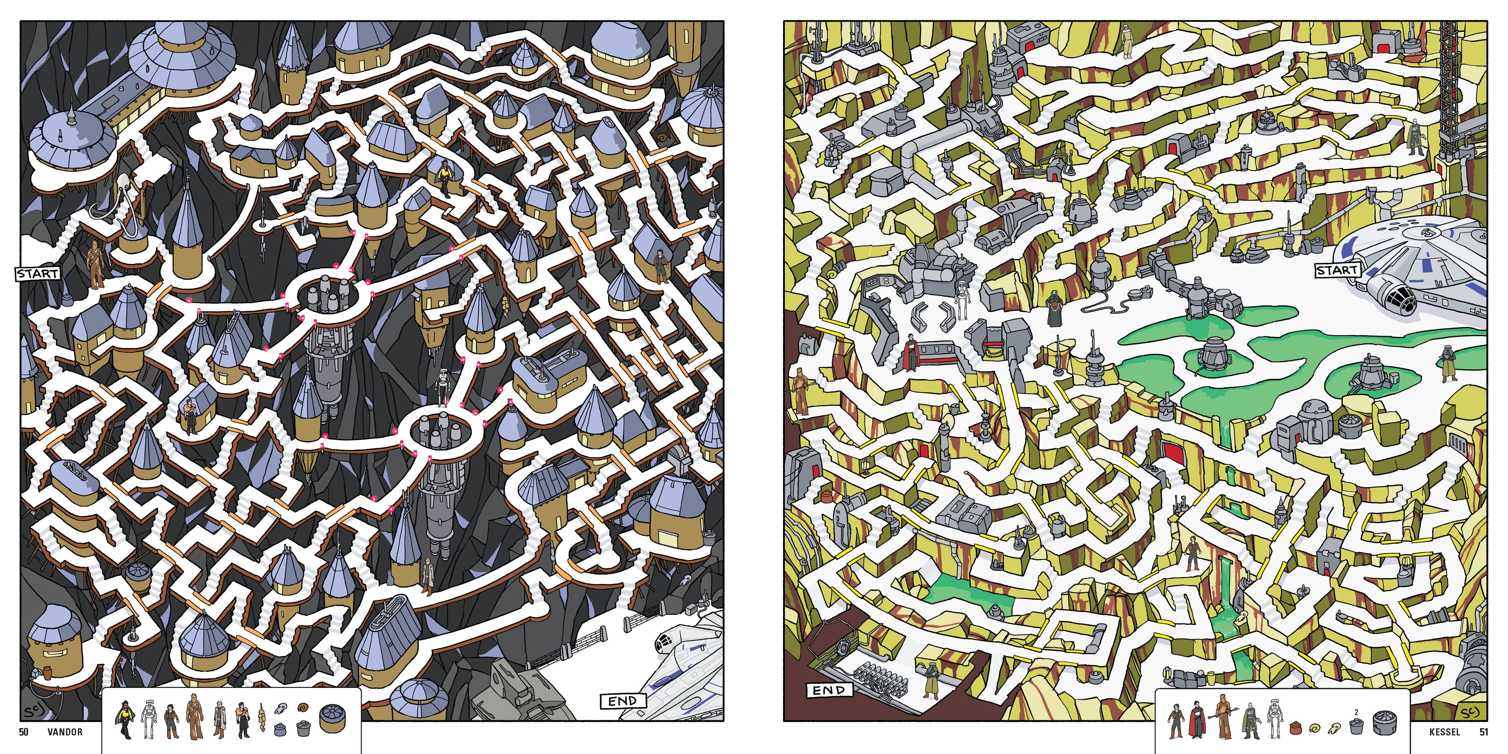 Chronicle Books - Wholesale Preschool Book (3-5) - Star Wars Mazes11