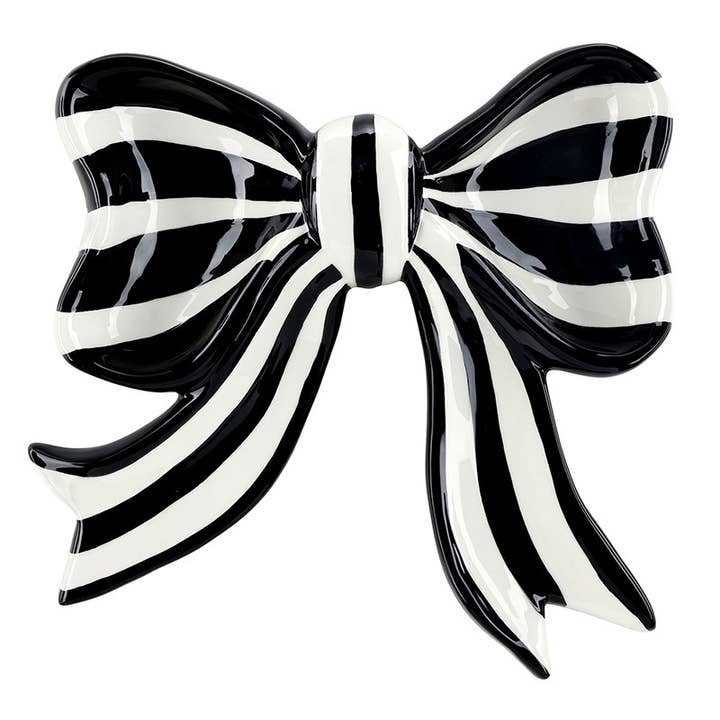 Ceramic Bow Tray for wholesale by Santa Barbara Design Studio by Creative Brands