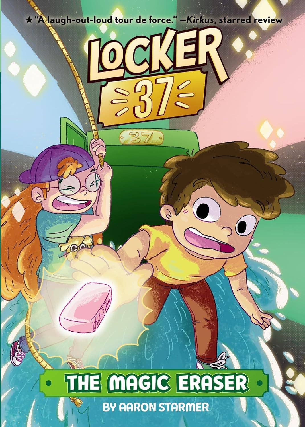 Scribble & Scroll – wholesale Early Reader Book (6-8) – Locker 37: The Magic Eraser #1 by Aaron Starmer0