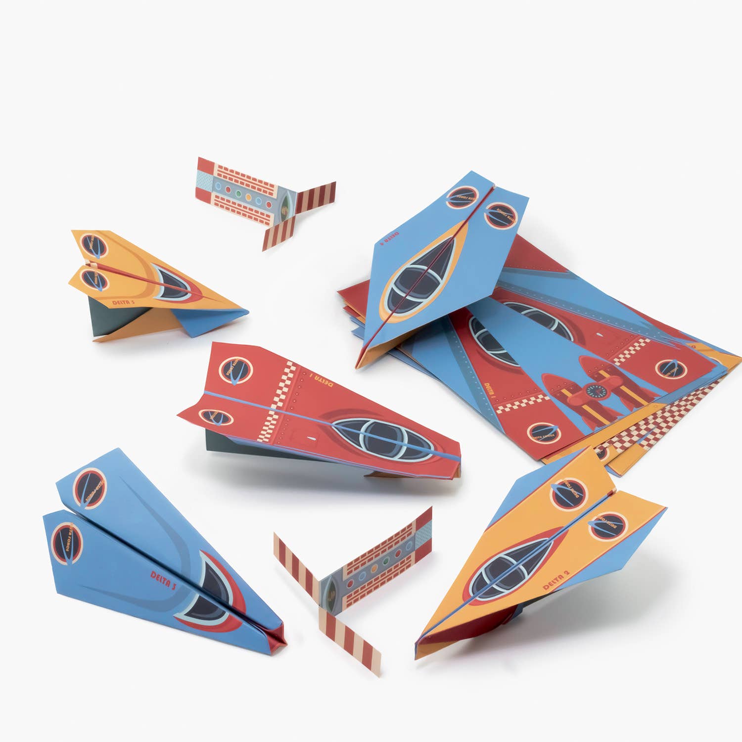 Clockwork Soldier - UK - Vente Kit de bricolage – enfant - Les avions Delta Force à construire en papier2