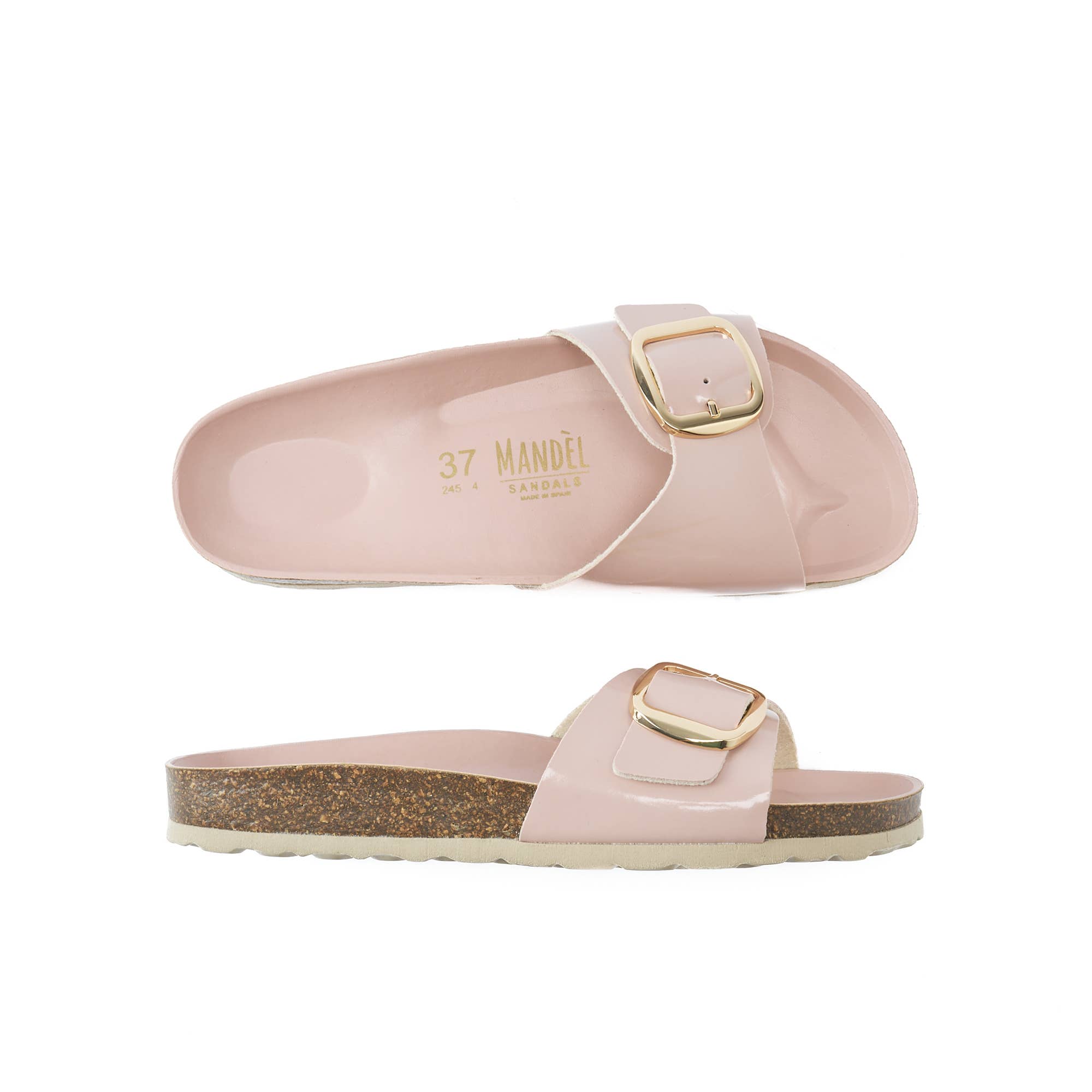 Mandél – wholesale Sandaler - Dam – Ciabatta ett rosa band - Art.MD11254