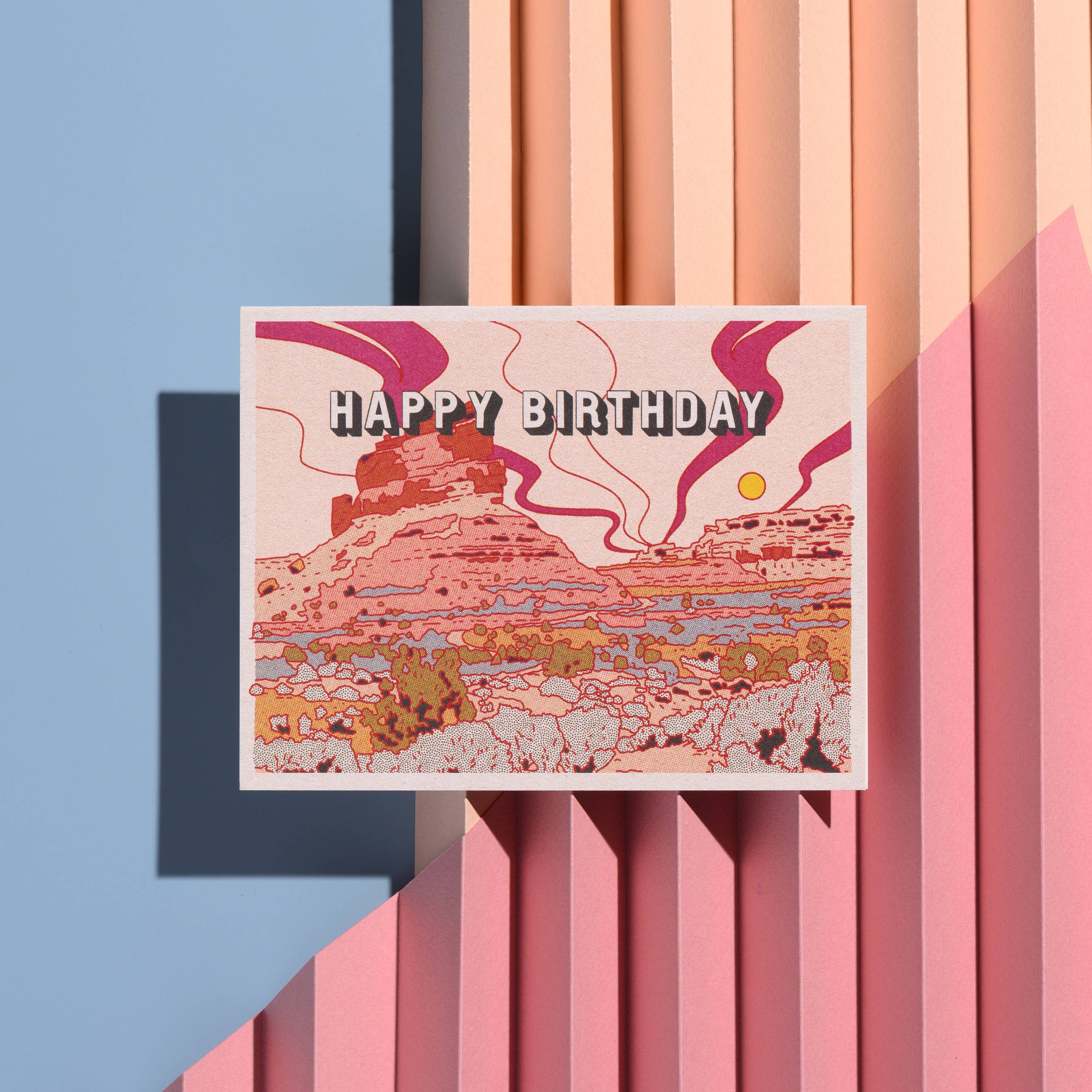 Red Cap Cards – wholesale Birthday card – Rocky Mountain greeting card1