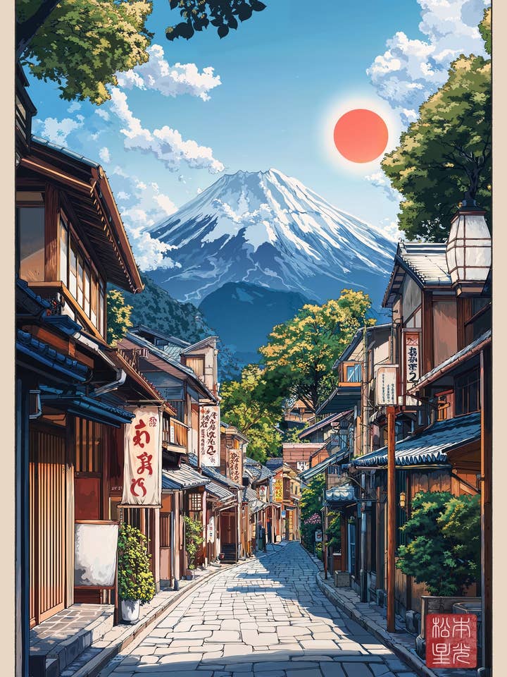 Fujiyoshida-Straße für den Großhandel von Animato