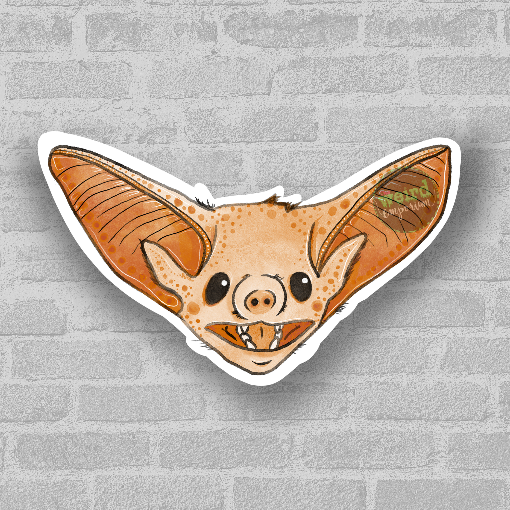 the weird emporium - Wholesale Sticker - 3" Bat Sticker5