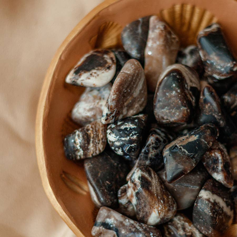 Surya Cristais - Vente Pierre et cristal de spiritualité - Opale Noire2