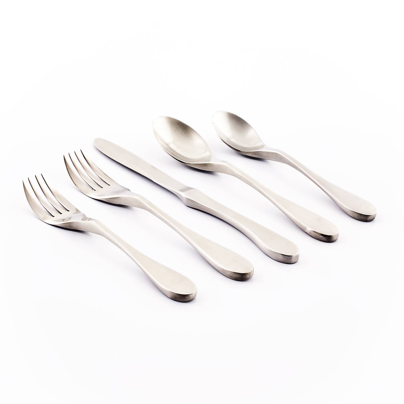 Knork Flatware – wholesale Bestickset – Original matt rostfritt stål bestick 20 bit Set, 18/01