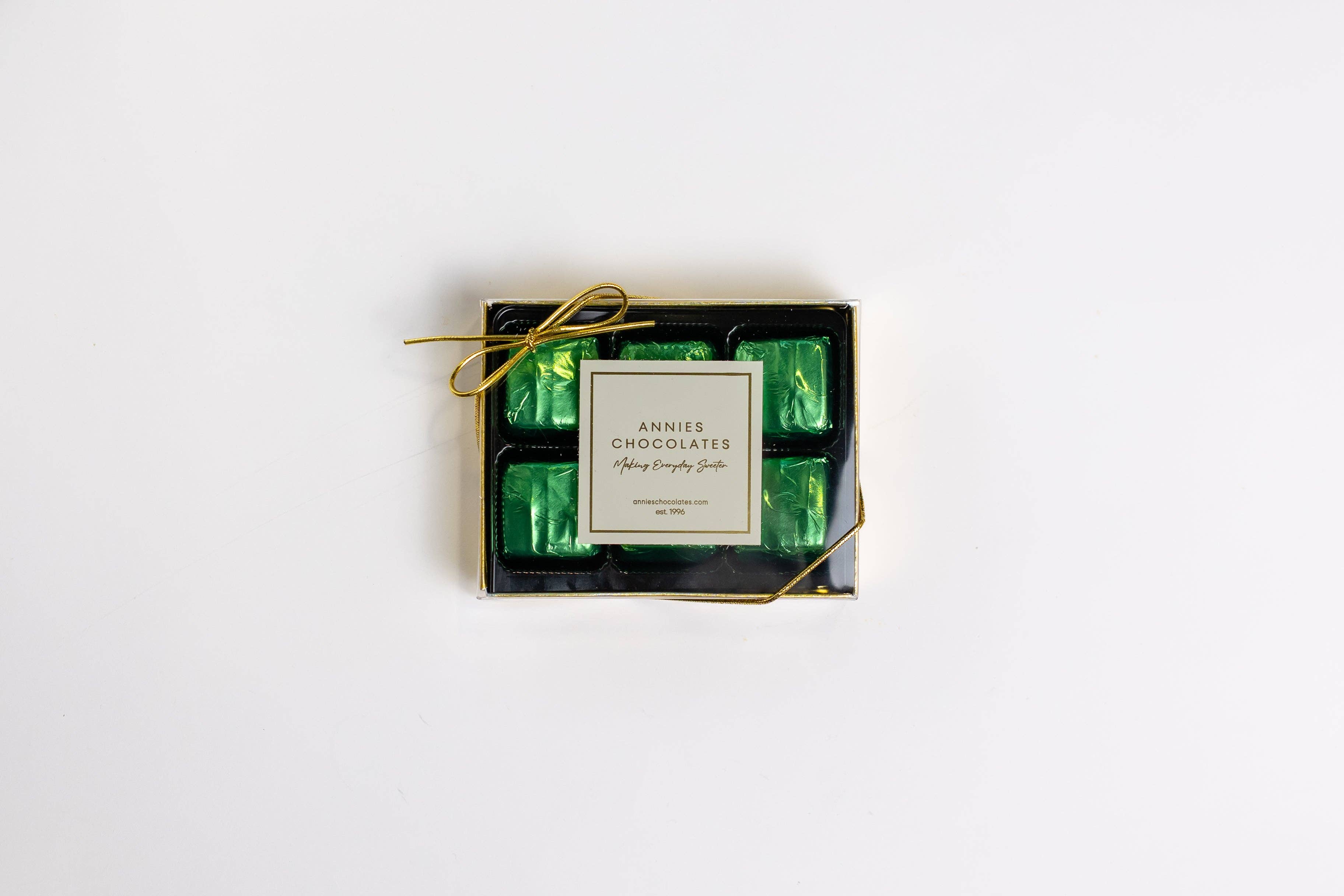 ANNIES CHOCOLATES - Wholesale Chocolate Box - Smoothies Boxed Milk Mint 6pc.