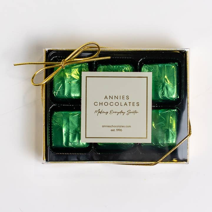 Smoothies Boxed Milk Mint 6pc. for wholesale by ANNIES CHOCOLATES