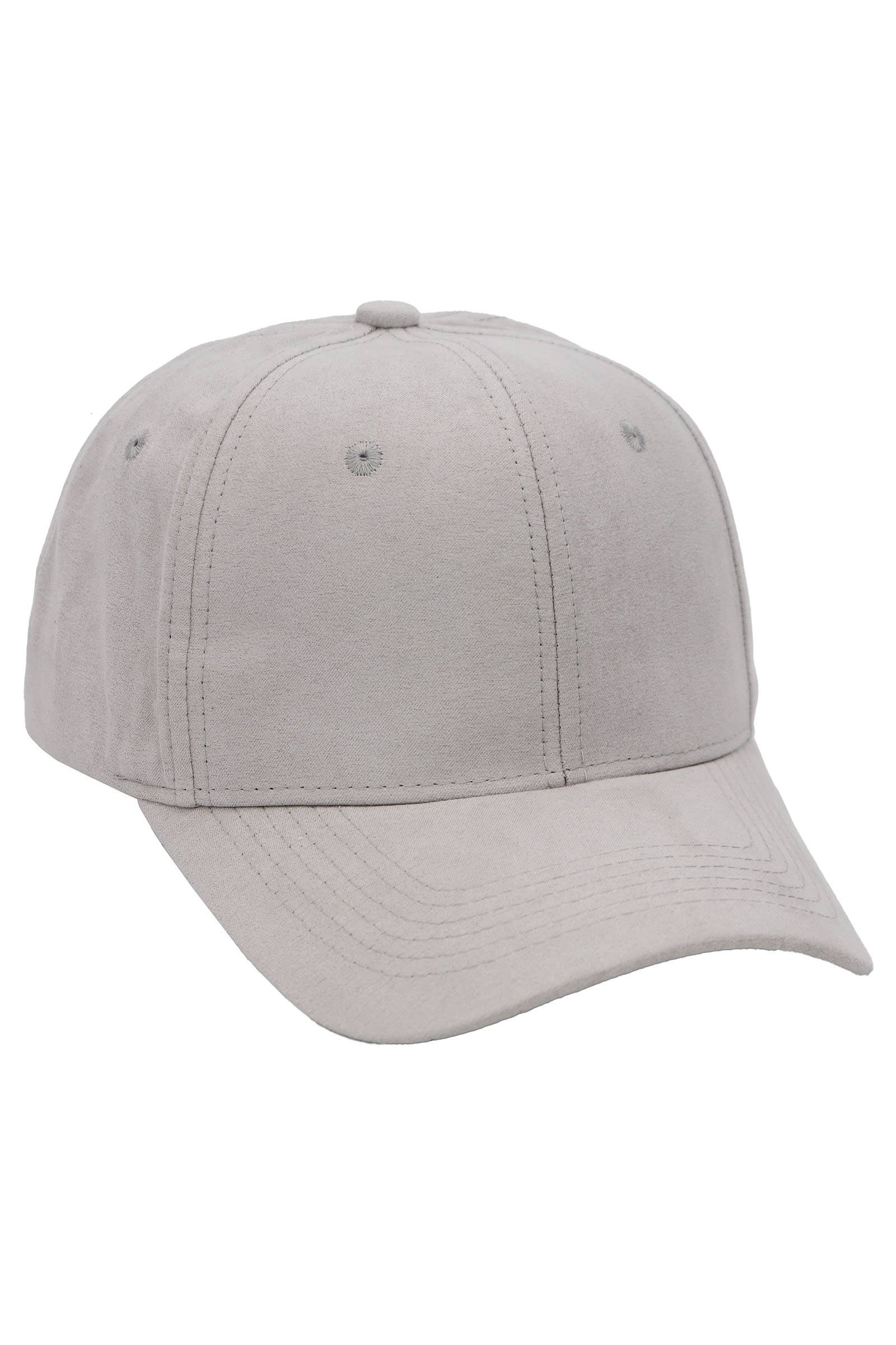 Cap Zone - Wholesale Baseball Cap - Unisex - Faux Suede Buckle Strap Back Baseball Cap15