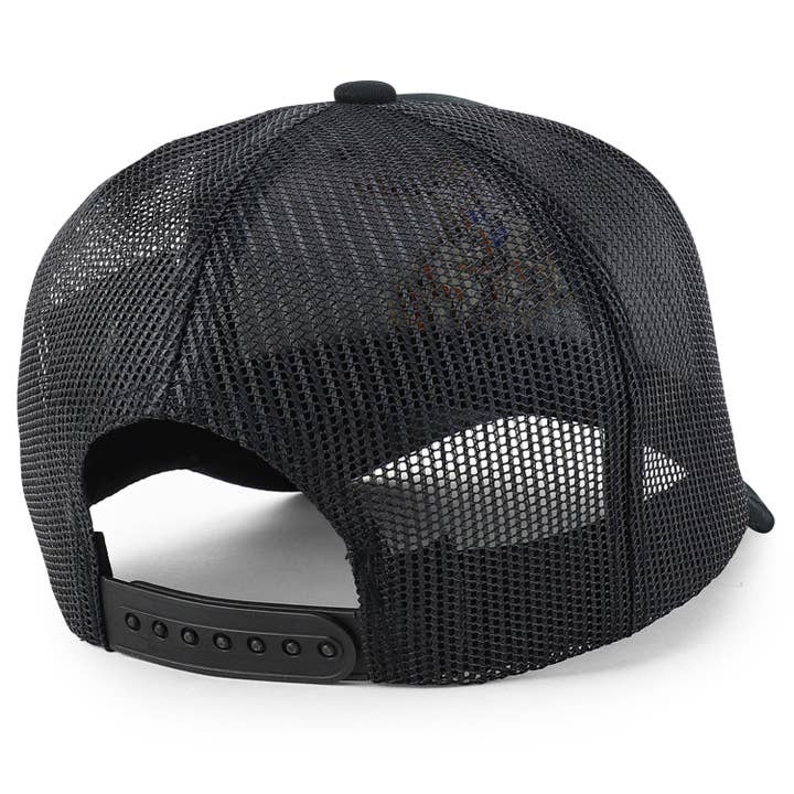 Sort Sort 2 Rodeo Hest Broderet Mesh Ryg Baseball Kasket for engroshandel på Faire