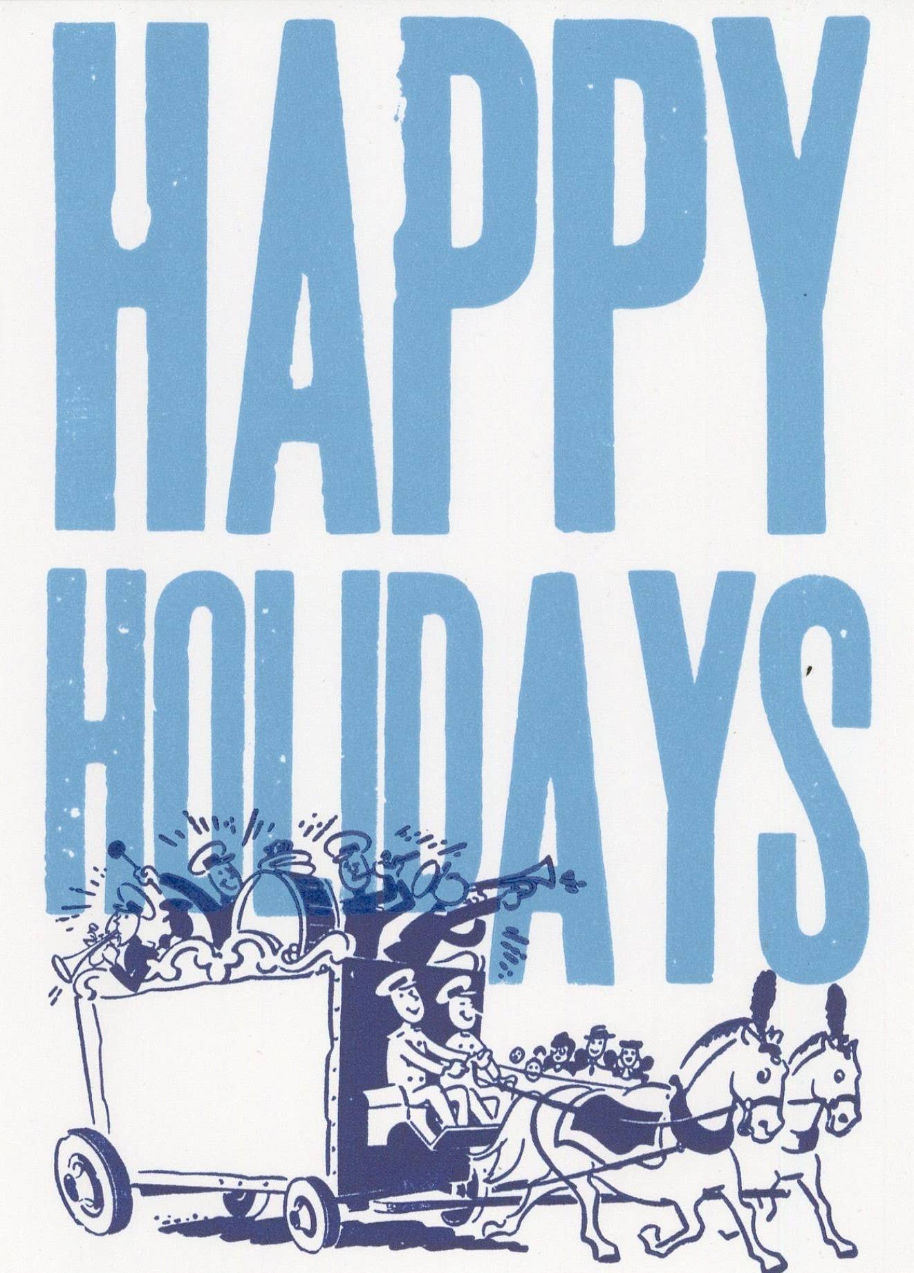 Hatch Show Print – wholesale Julkort – Happy Holidays0