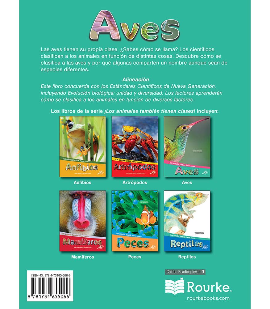 Carson Dellosa Education - Wholesale Early Reader Book (6-8) - Aves2