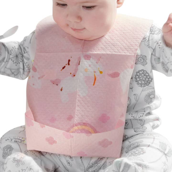 Little Martin's Drawer - Vente Bavoir - bébés - Lot de 20 bavoirs jetables pour bébé7