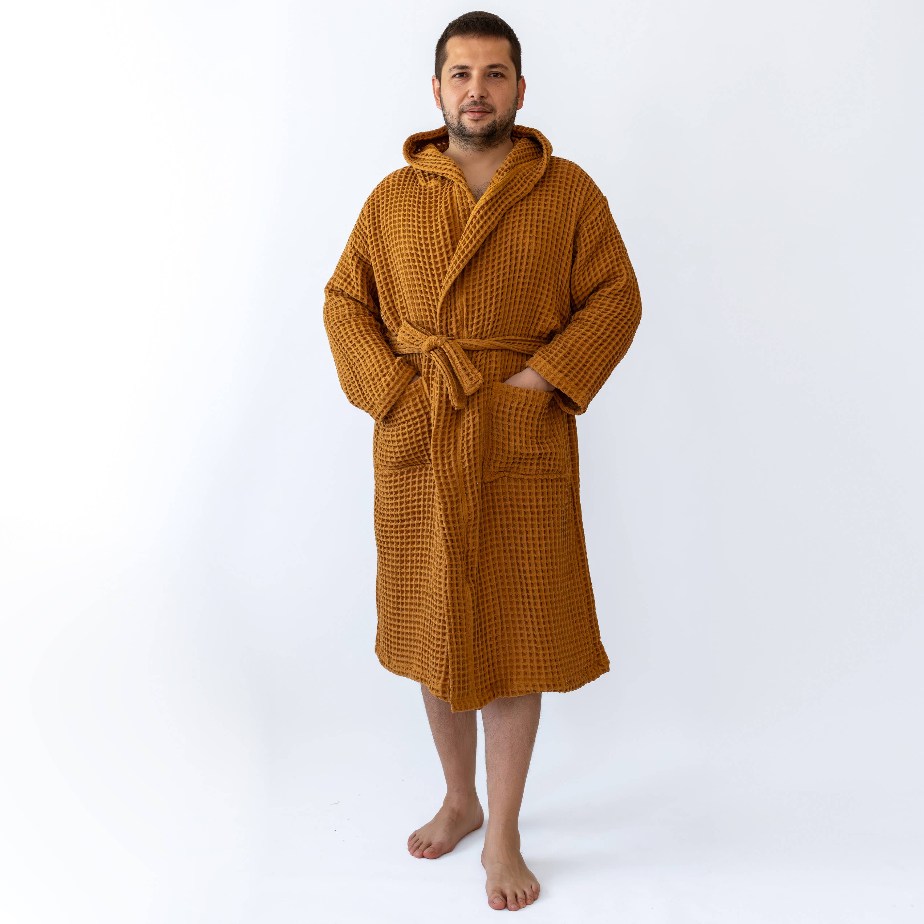 Vivamaison – Engroshandel Morgenkåbe - Unisex – Premium Vaflet Bomuld Badekåbe, Unisex Spa Komfort94