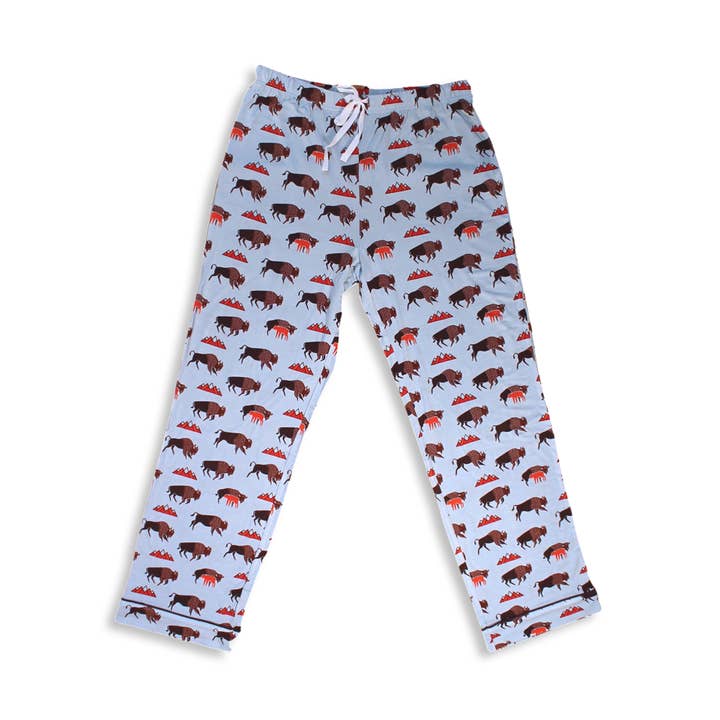 Gilmer Women's Short Sleeve + Long Pant Lounge for wholesale by Buckaroo Baby Co.