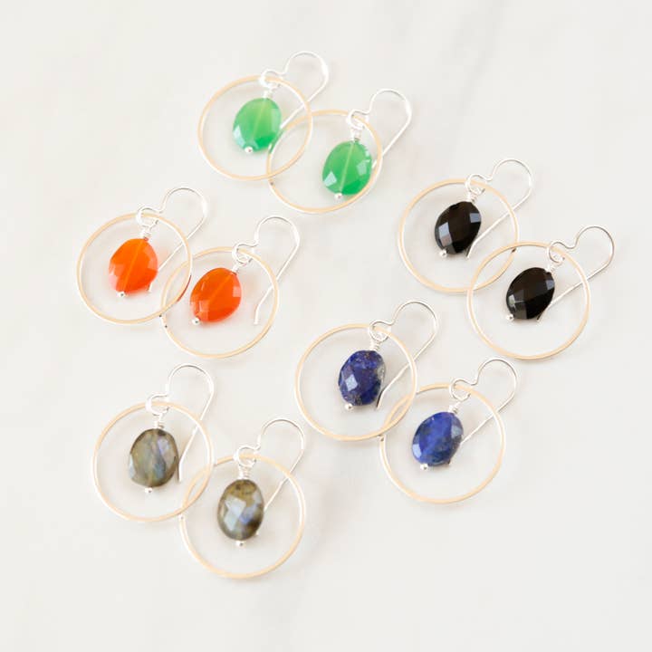 Silver Sonja Earrings for wholesale by Stowaway Jewelry