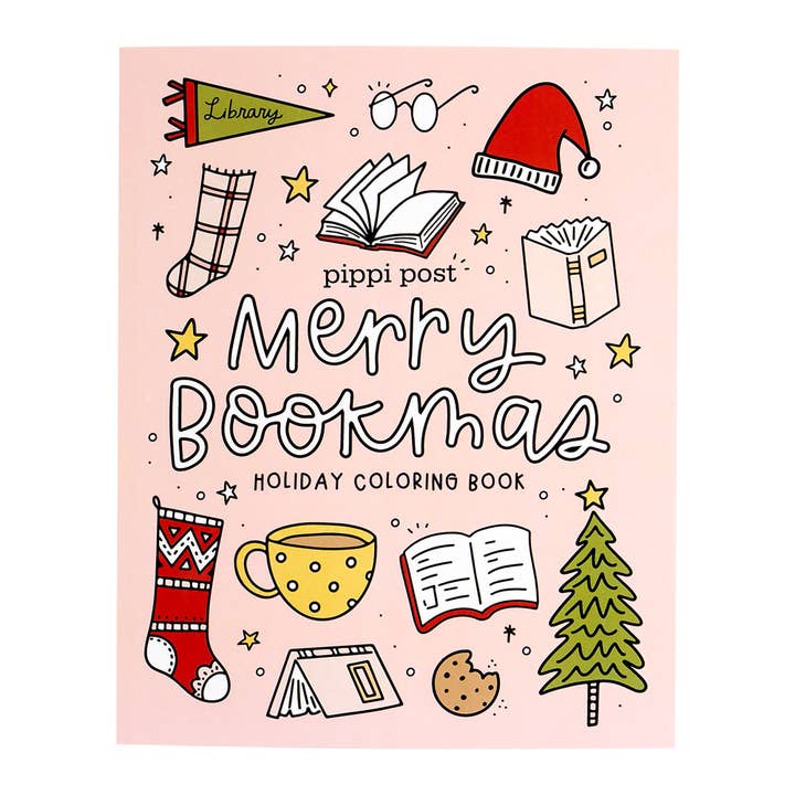 Pippi Post - Wholesale Coloring Book - Kids & Baby - Merry Bookmas Holiday Coloring Book