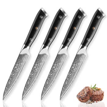  SENKEN 8-piece Premium Japanese Kitchen Knife Set with