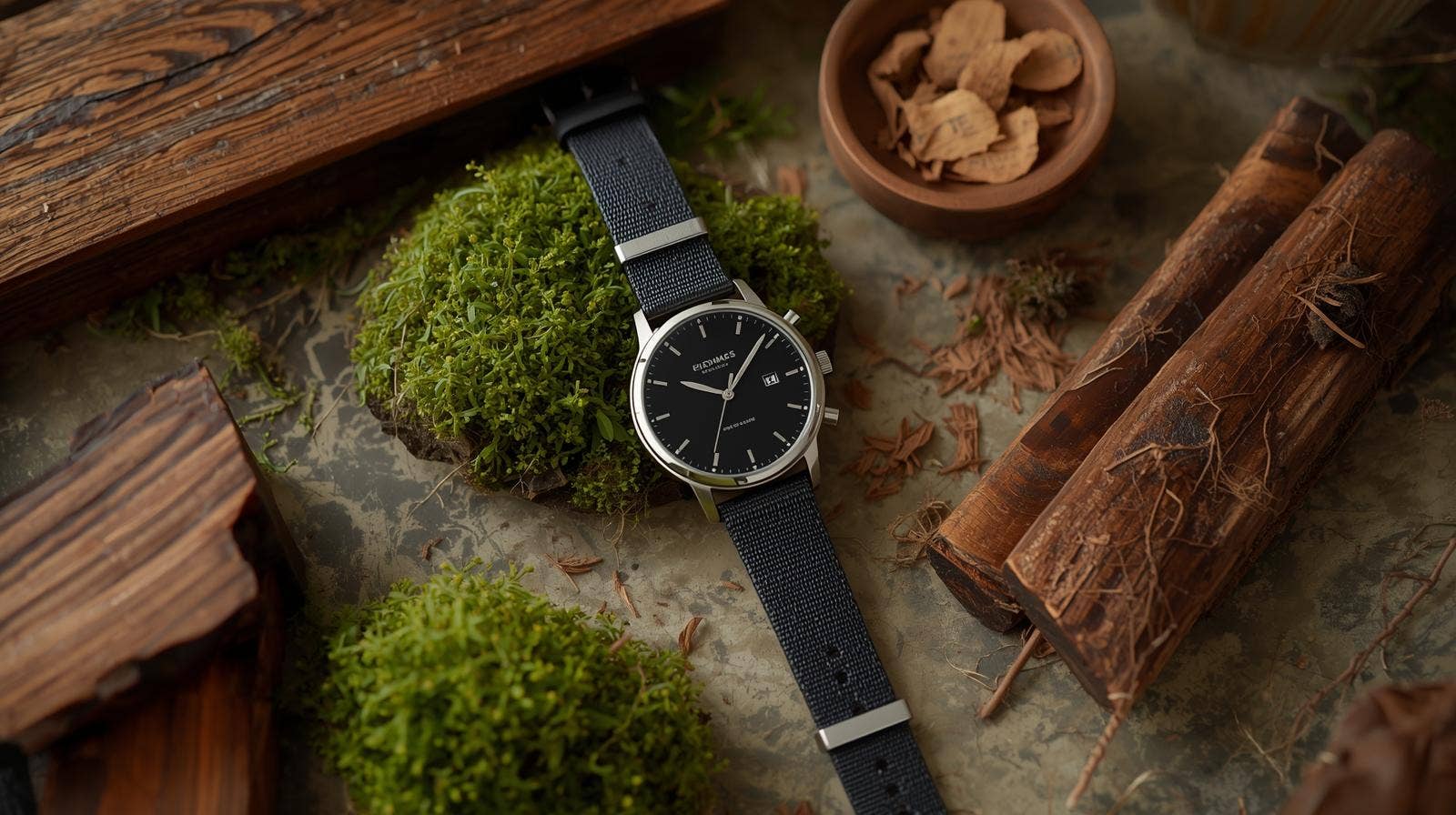 Fernberry - Wholesale Jar/Filled Candle - Teakwood & Moss - 8oz Wood Wick Candle2