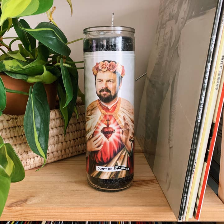 Saint Billy Butcher | Karl Urban | The Boys Prayer Candle for wholesale by Ain't Saint