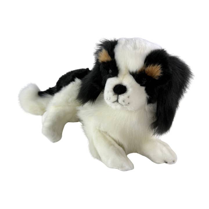 Snuggles - Cavalier King Charles Spaniel - 40cm lying for wholesale by Bocchetta Plush Toys