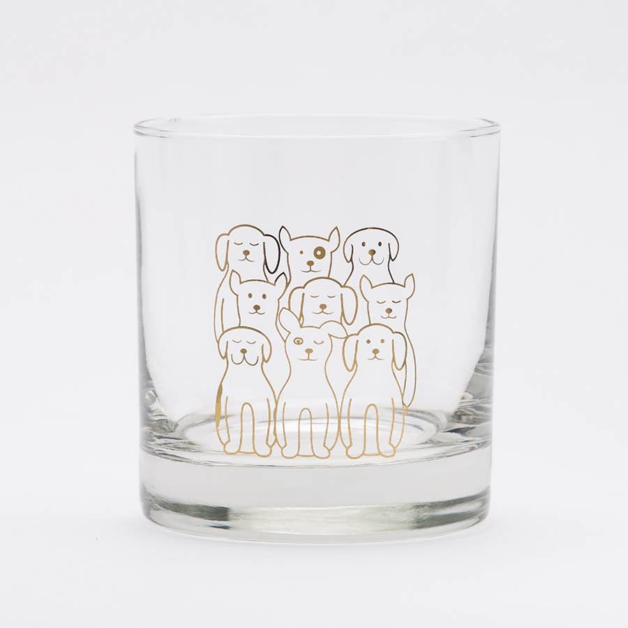 Counter Couture - Wholesale Cocktail/Liquor Glass - Dog Rocks Glass | Whiskey Glass | Cocktail Glass1