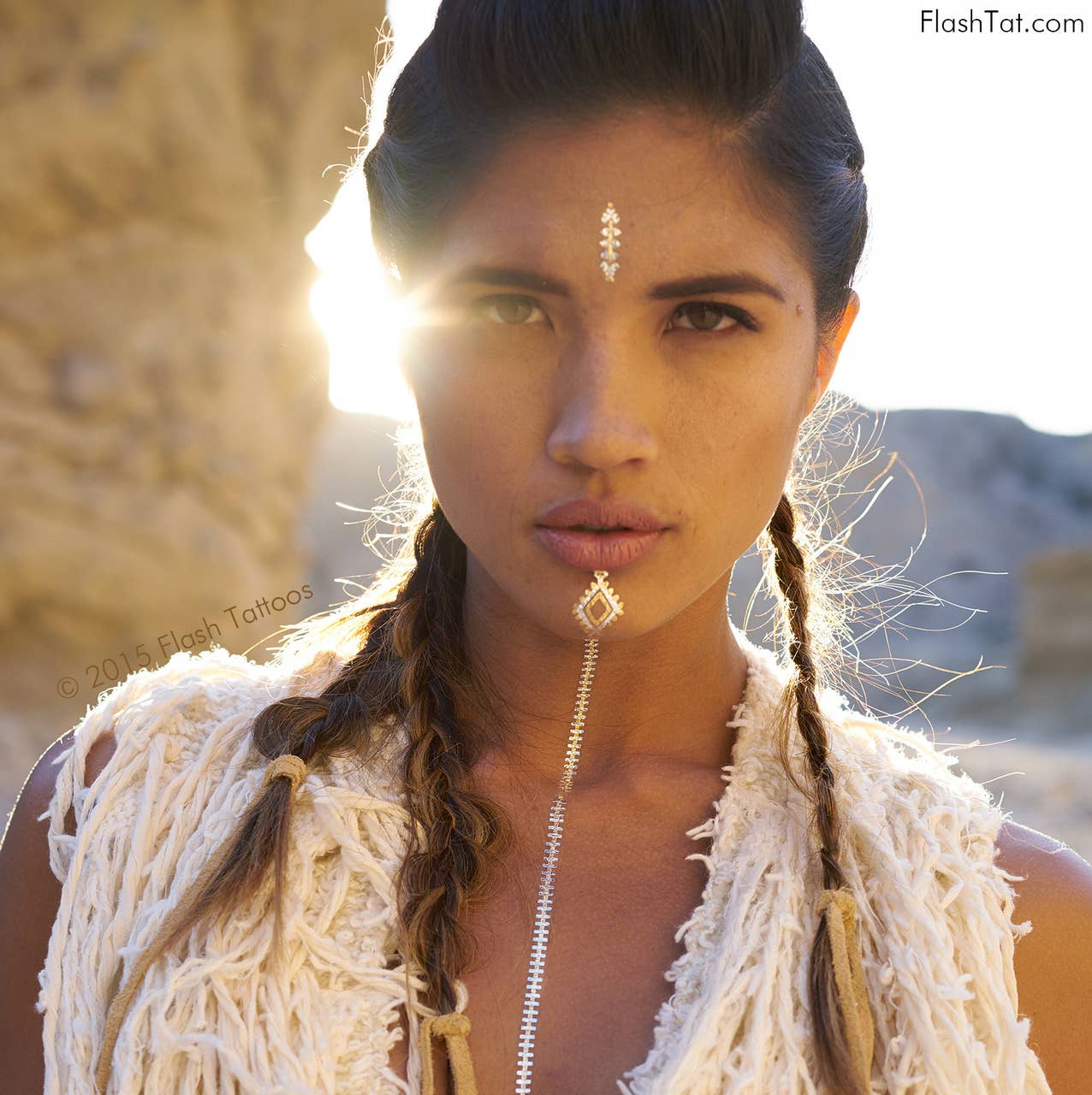 Flash Tattoos - Wholesale Temporary Tattoo - Desert Dweller Temporary Tattoo6