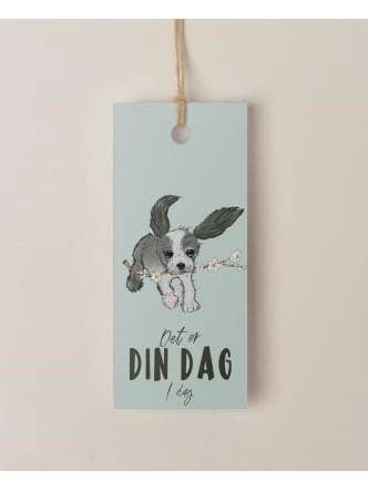 Det er din dag i dag - Hangtag for wholesale by Mouse and Pen Illustration ApS