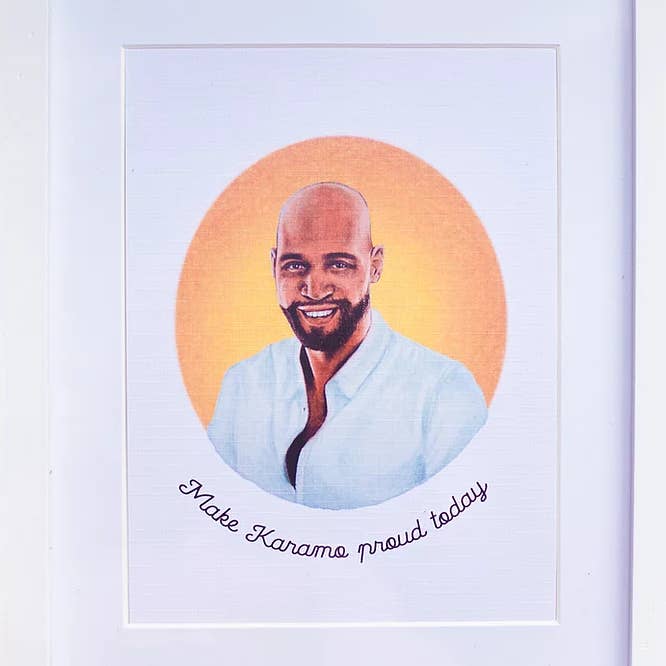 Karamo Print for wholesale by Mandy Illustrates
