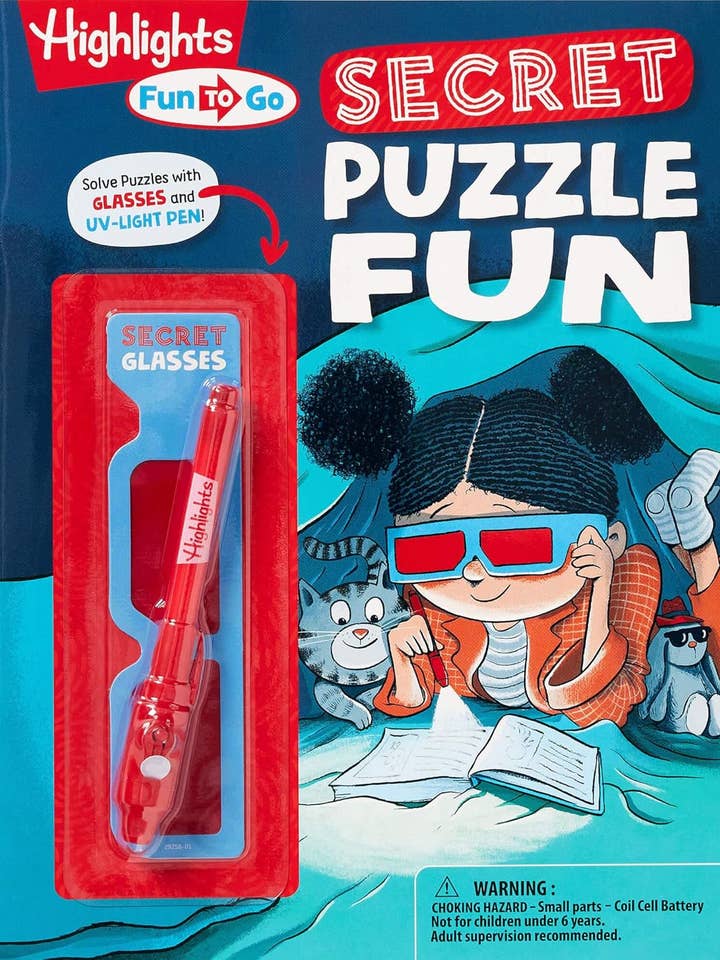 Secret Puzzle Fun for wholesale by Highlights for Children