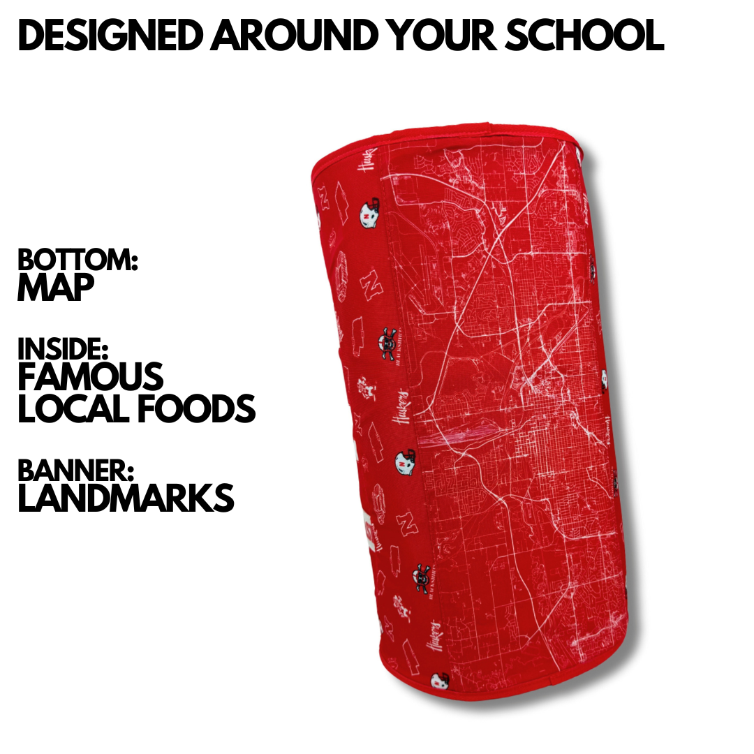 Varsity Cooler - Wholesale Cooler/Cooler Bag - University of Nebraska Duffle Cooler3