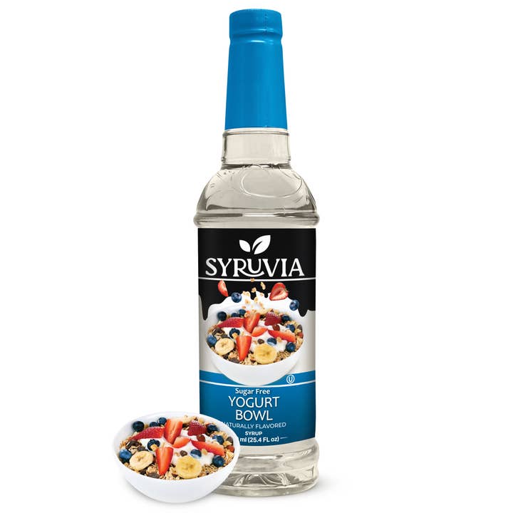 Sugar-Free Yogurt Bowl Syrup for wholesale by Syruvia