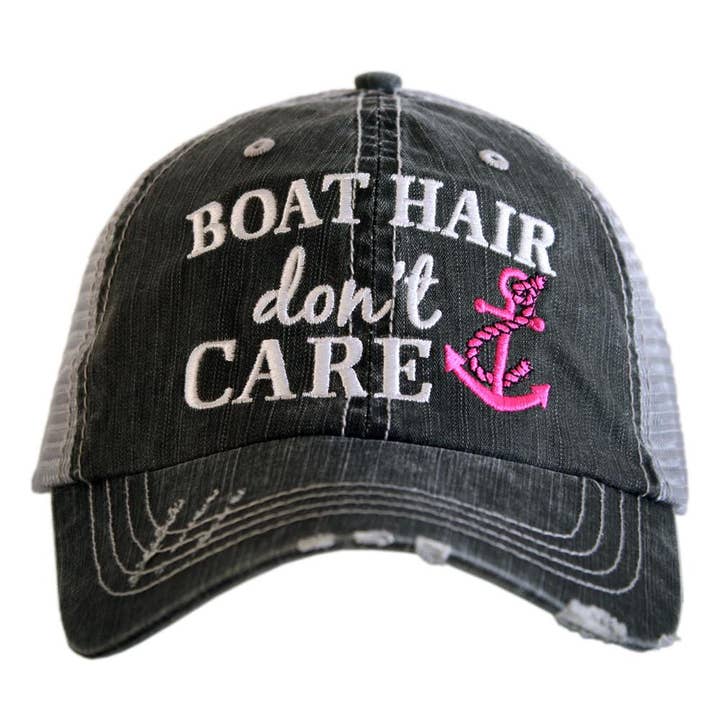 Katydid - Wholesale Trucker Hat - Women's - Boat Hair Don't Care Trucker Hats