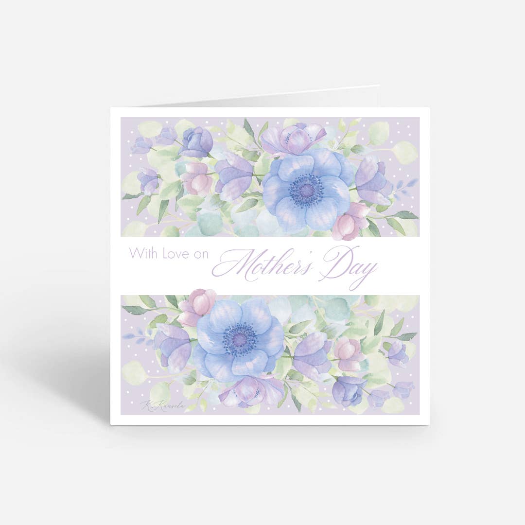 Rosenheart - Wholesale Mother's Day Card - Calligraphy with Flowers Mother's Day Card