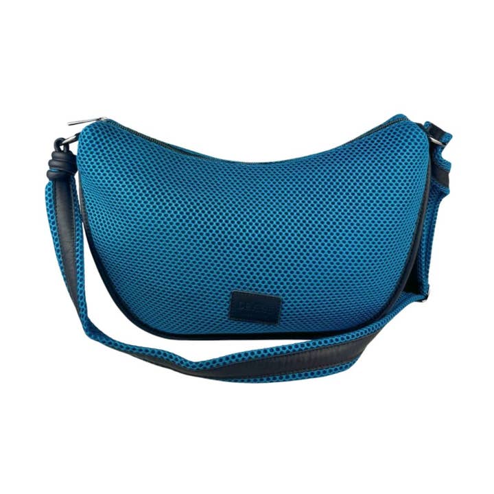 Sac à bandoulière demi-lune modèle LUNA pour la vente par DEVESÉ