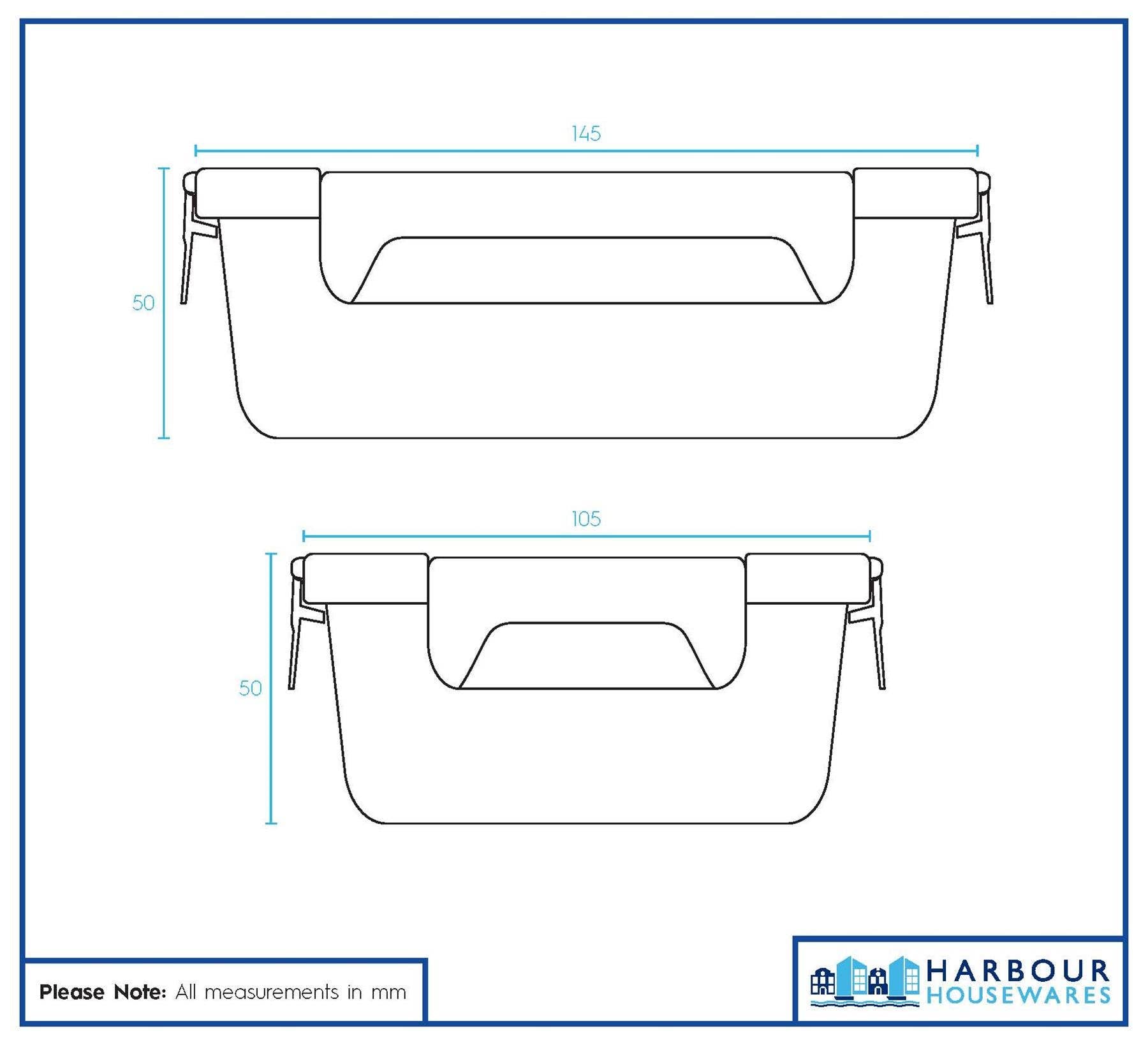 Rinkit Ltd – wholesale Food storage container – Glass Food Storage Container with Lid25