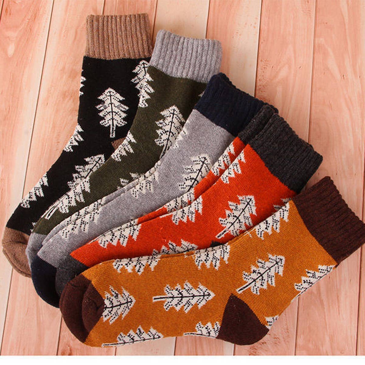 ACCITY - Wholesale Socks - Unisex - 2024 NEW LOVE DEER RABBIT 5 PAIRS SOCKS_CWMS070013