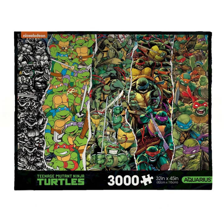 Puzzle de 3000 pièces Teenage Mutant Ninja Turtles pour la vente par William Valentine Collection