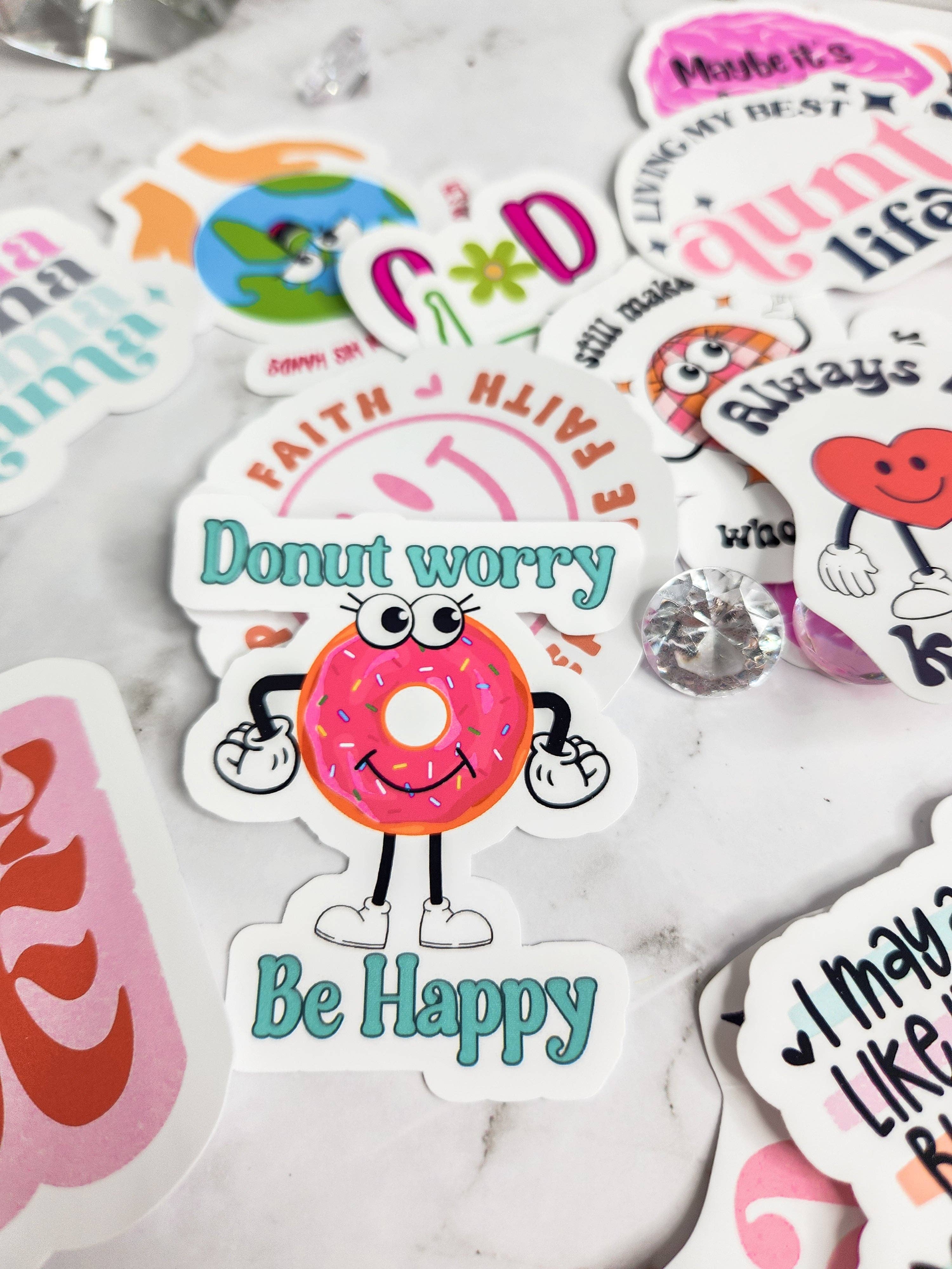 Sparkle and Peony - Wholesale Sticker - Maybe it's anxiety? Sticker1