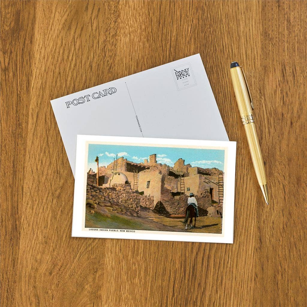 Found Image Press - Wholesale Postcard - Postcard NA-08 Laguna Pueblo, New Mexico1