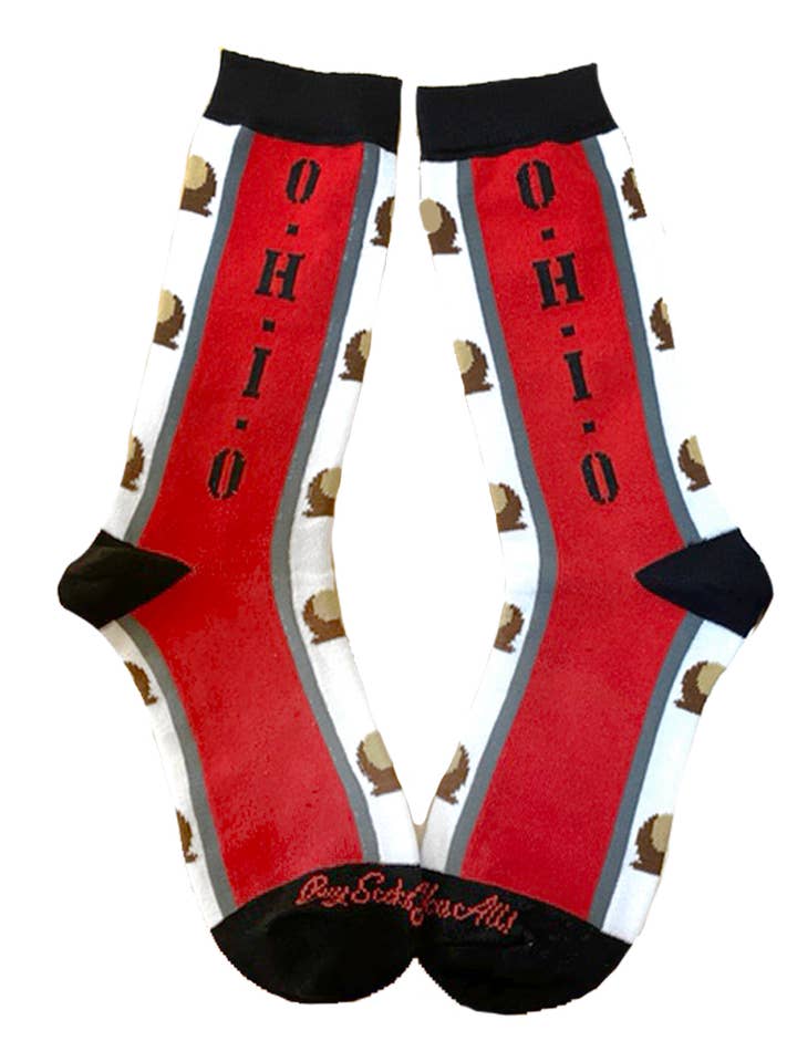 Calcetines de mujer Ohio Buckeyes para venta al por mayor de Buy Socks You All