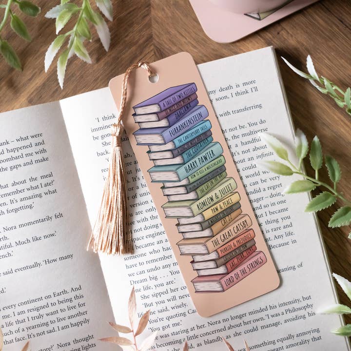 Cat Book Puns Bookmark for wholesale by Hayley Jade Design Studio