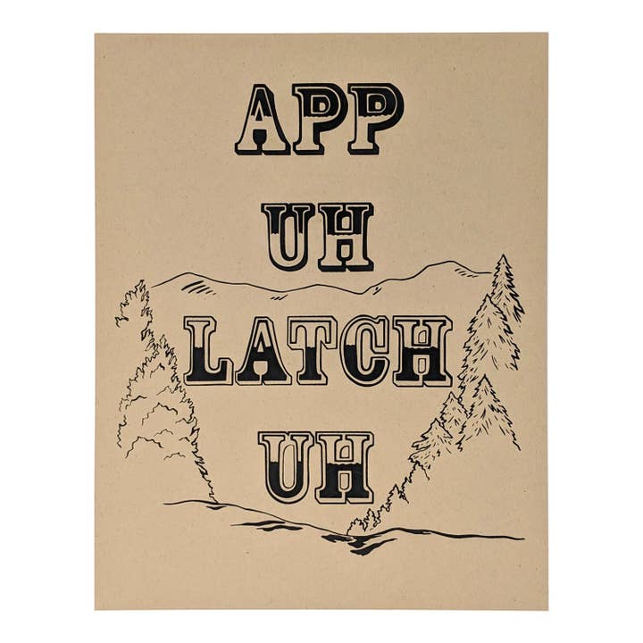Starfangled Press - Wholesale Art Print - Appalachia Screenprint Art Print