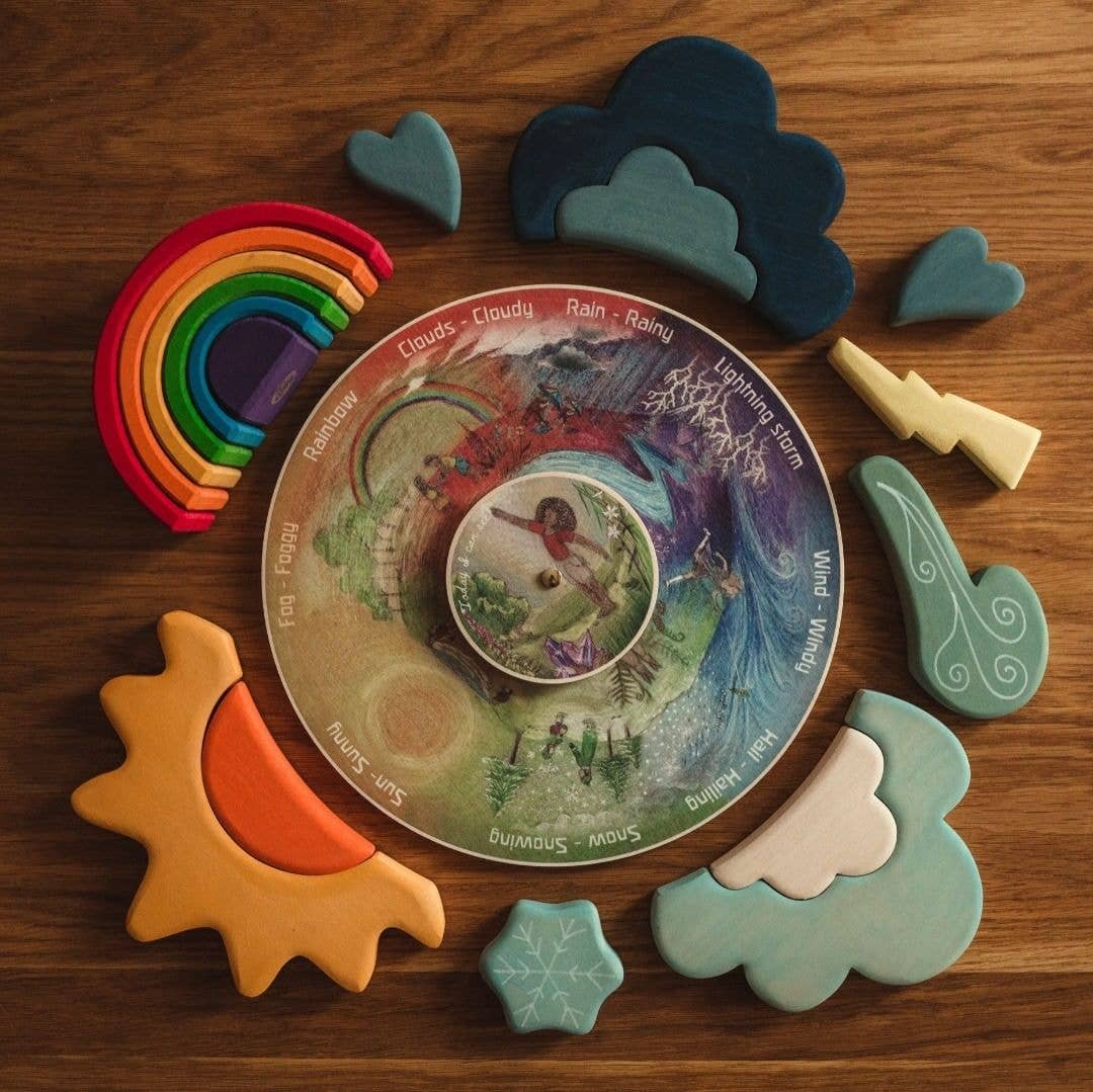 Wilded Family – wholesale Wood toy – Child – WeatherWheel1