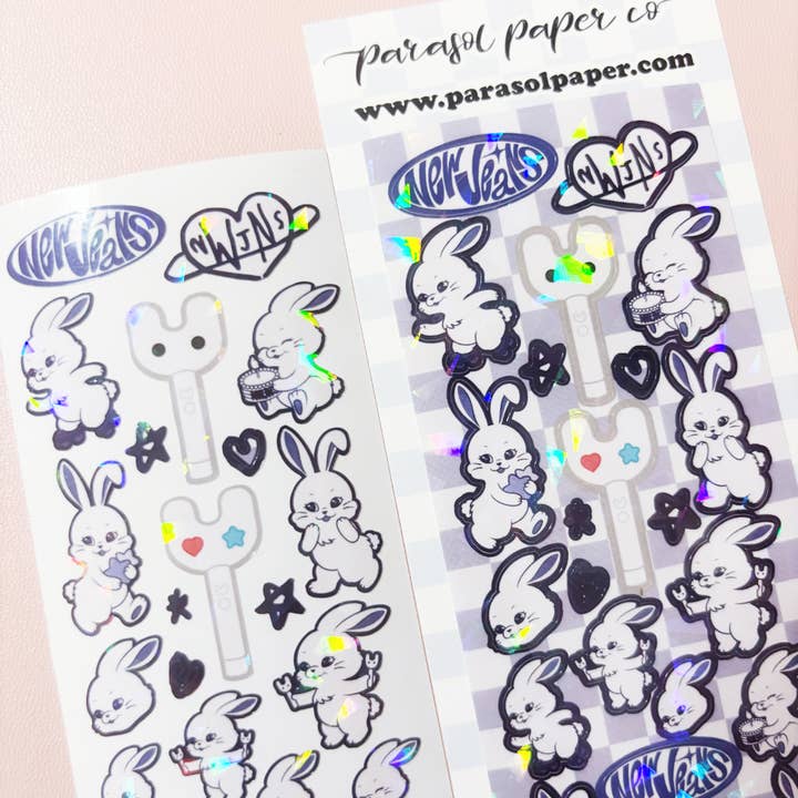 Parasol Paper - Wholesale Sticker - NEWJEANS Kpop Korean Holographic Polco Stickers