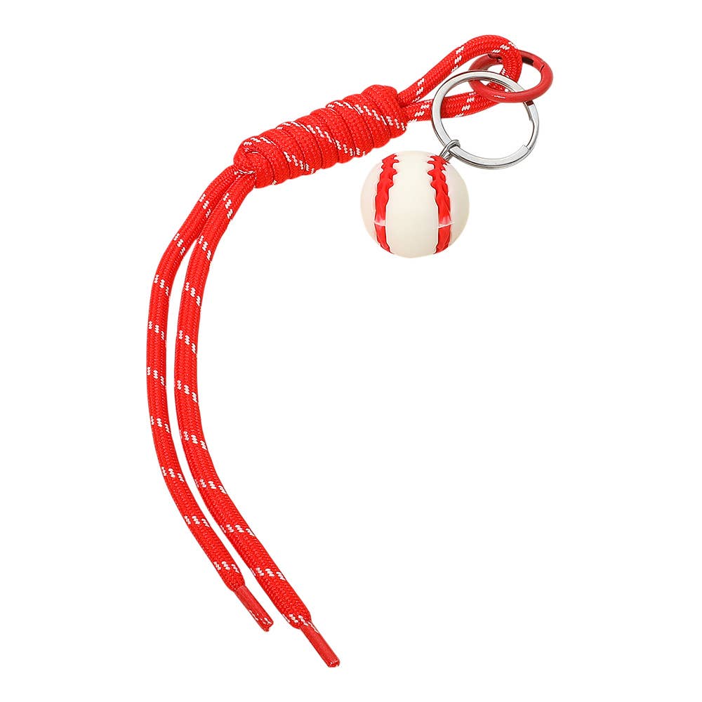 Sensibling Corp. - Wholesale Keychain - Women's - 12PCS - Sports Ball Rope Tassel Keychains4